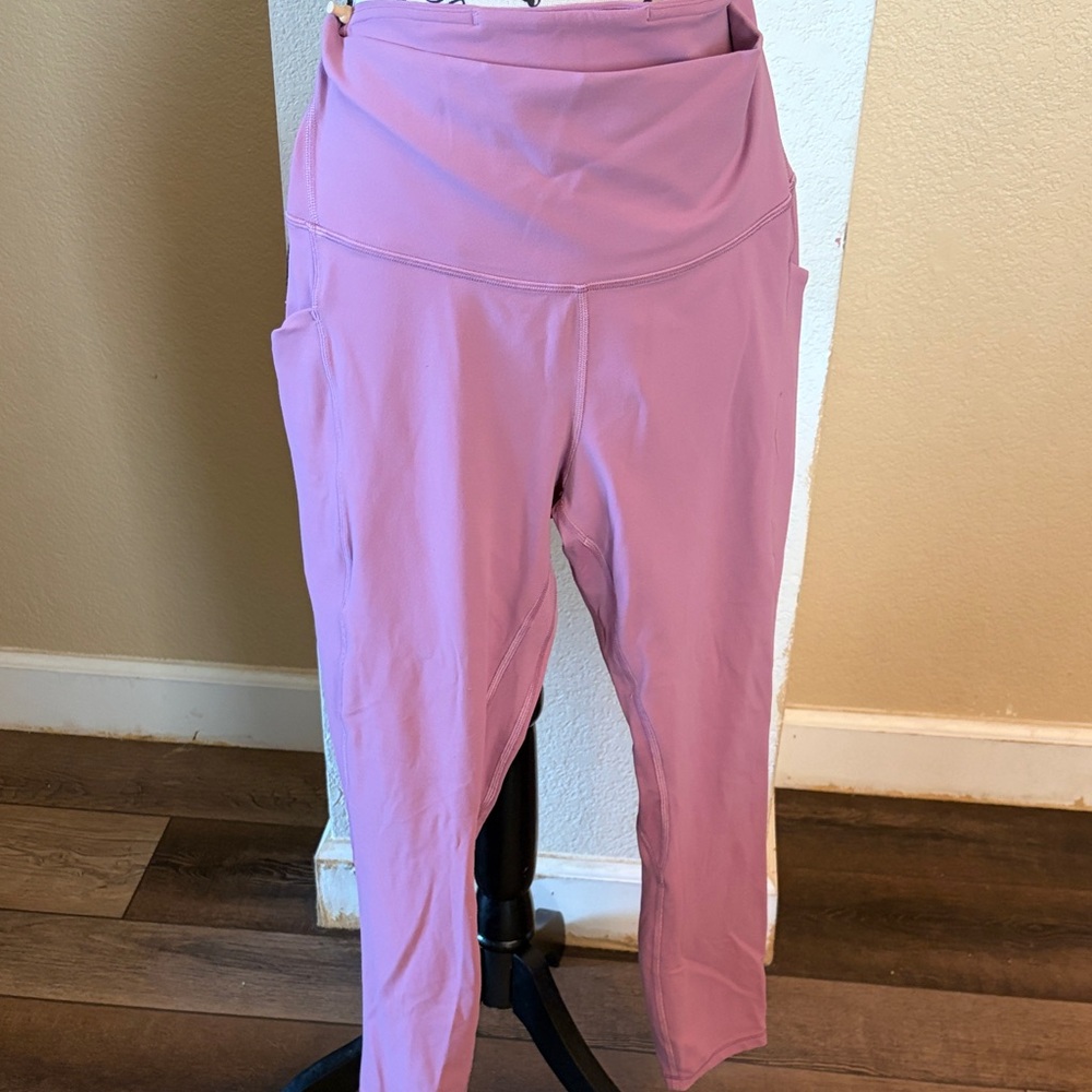 Lululemon Athletica Lavender Lux High-Waisted Leggings